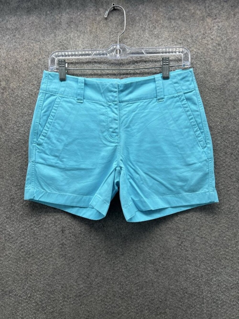 Vineyard Vines Shorts Womens 0 Blue Chino Twill Stretch 4 Inseam Casual Summer